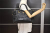 Authentic PRADA Vintage Leather Nappa 2Way Shoulder Tote Bag Black 5357J