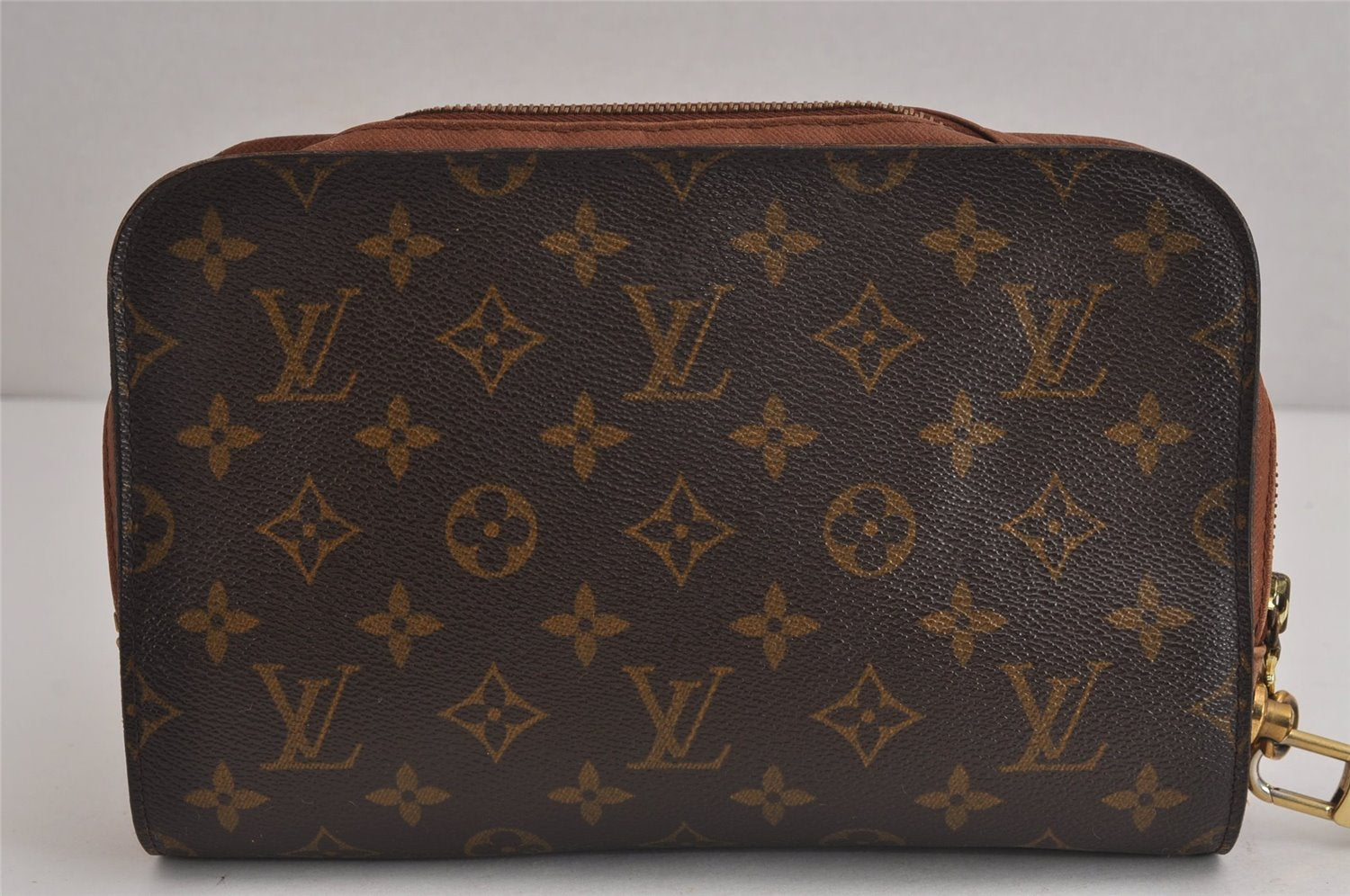 Authentic Louis Vuitton Monogram Orsay Clutch Hand Bag Purse M51790 LV 5358J