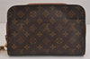 Authentic Louis Vuitton Monogram Orsay Clutch Hand Bag Purse M51790 LV 5358J