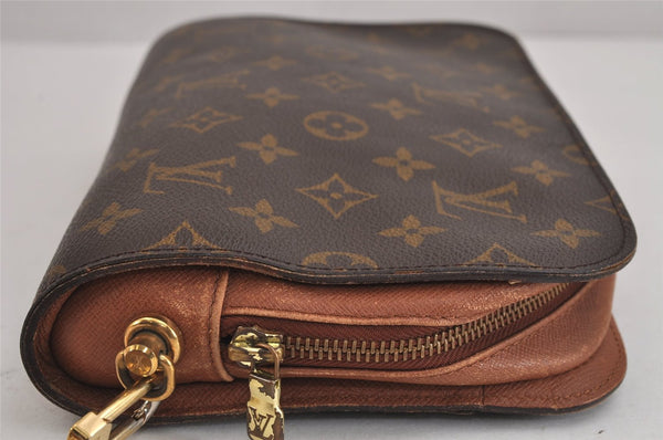Authentic Louis Vuitton Monogram Orsay Clutch Hand Bag Purse M51790 LV 5358J