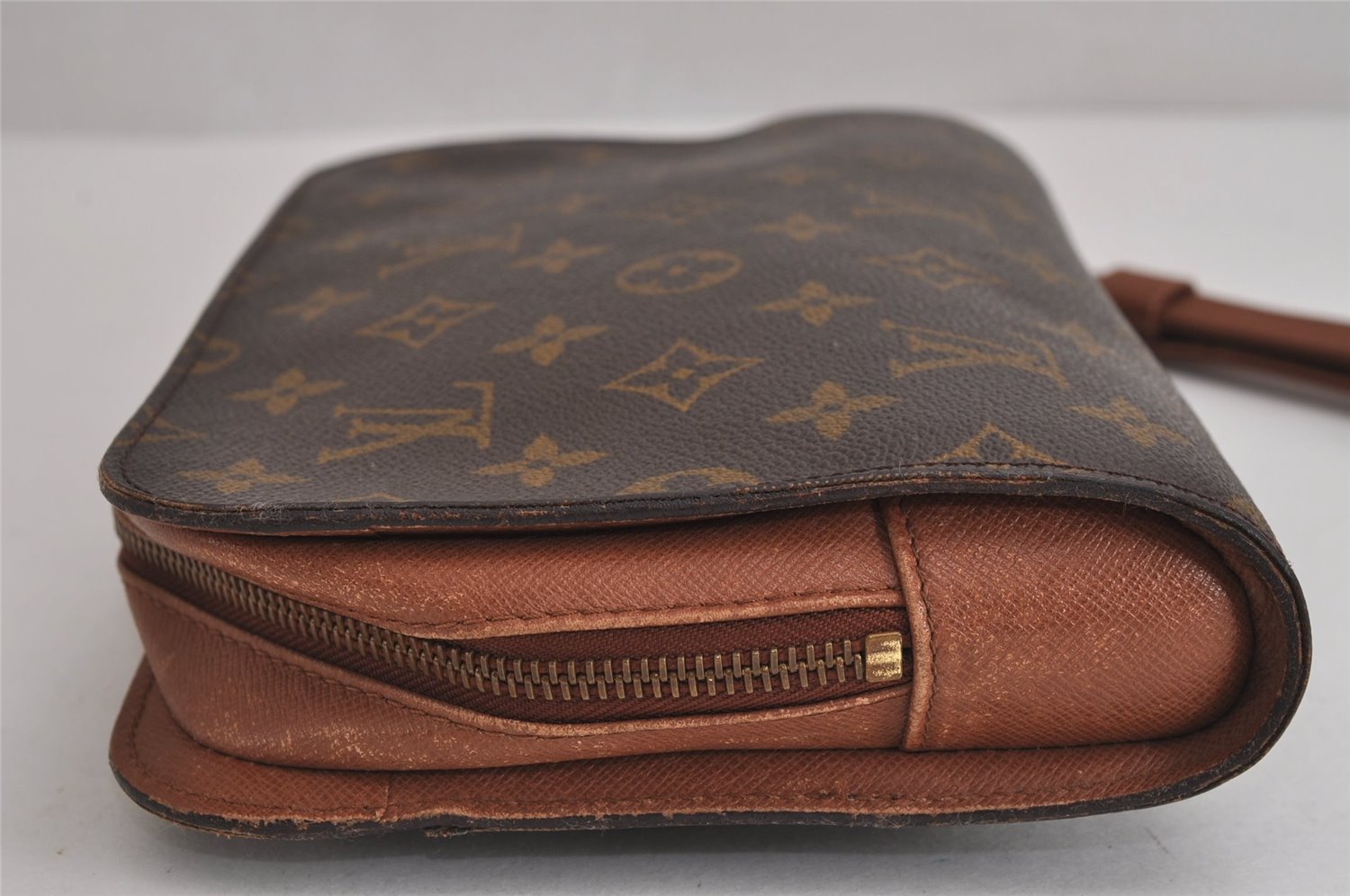 Authentic Louis Vuitton Monogram Orsay Clutch Hand Bag Purse M51790 LV 5358J