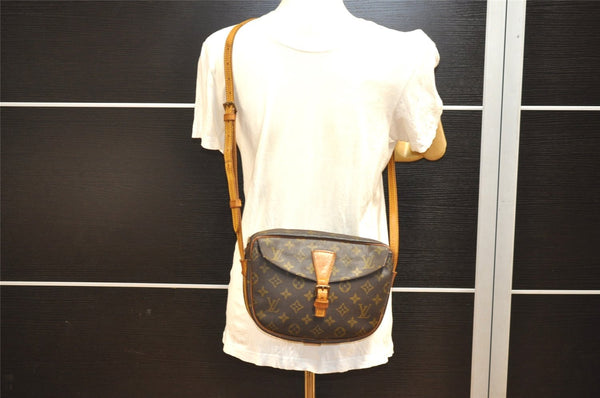 Authentic Louis Vuitton Monogram Jeune Fille MM M51226 Shoulder Cross Bag 5359I