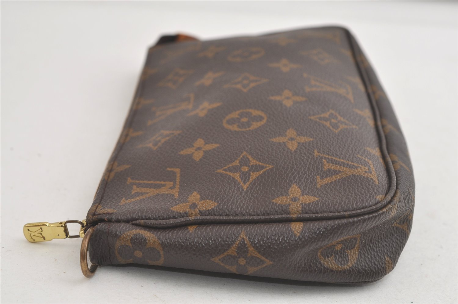 Authentic Louis Vuitton Monogram Pochette Accessoires Pouch M51980 LV 5360K