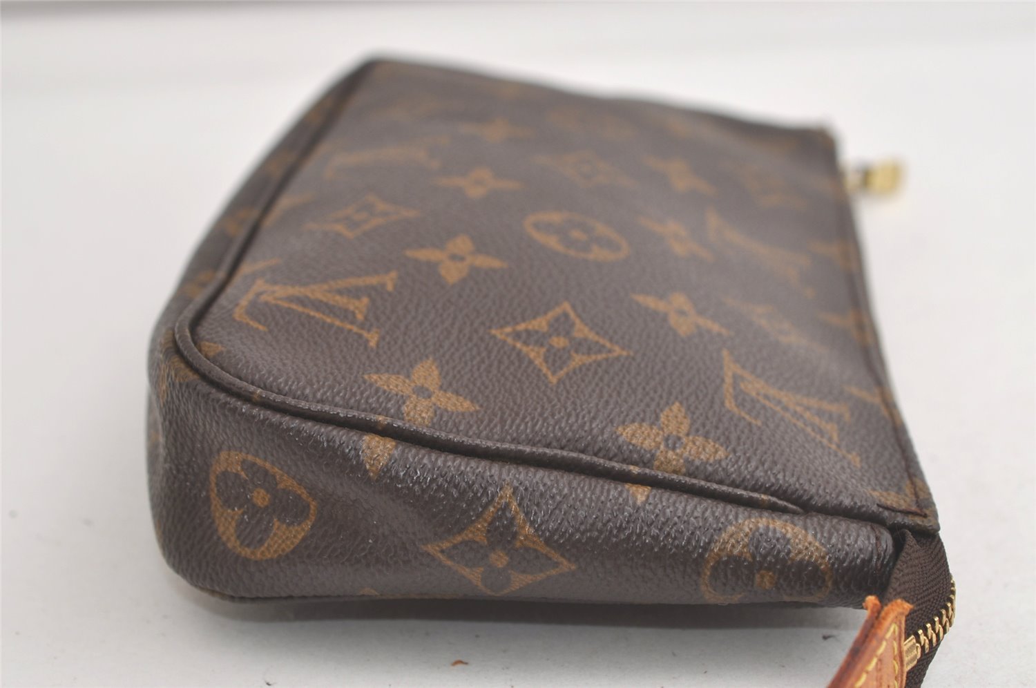 Authentic Louis Vuitton Monogram Pochette Accessoires Pouch M51980 LV 5360K