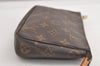 Authentic Louis Vuitton Monogram Pochette Accessoires Pouch M51980 LV 5360K