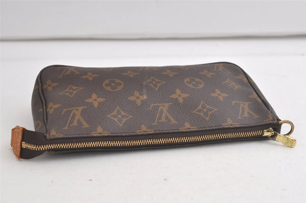 Authentic Louis Vuitton Monogram Pochette Accessoires Pouch M51980 LV 5360K