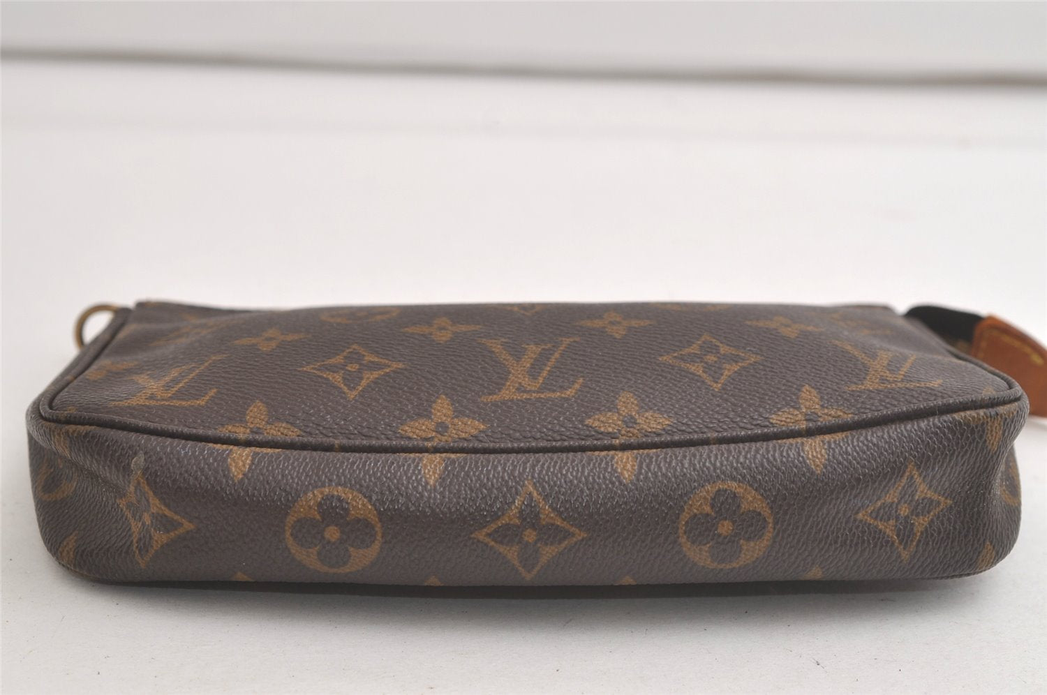 Authentic Louis Vuitton Monogram Pochette Accessoires Pouch M51980 LV 5360K