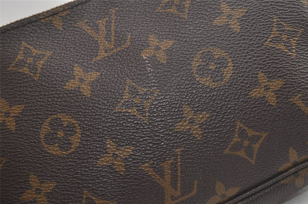 Authentic Louis Vuitton Monogram Pochette Accessoires Pouch M51980 LV 5360K