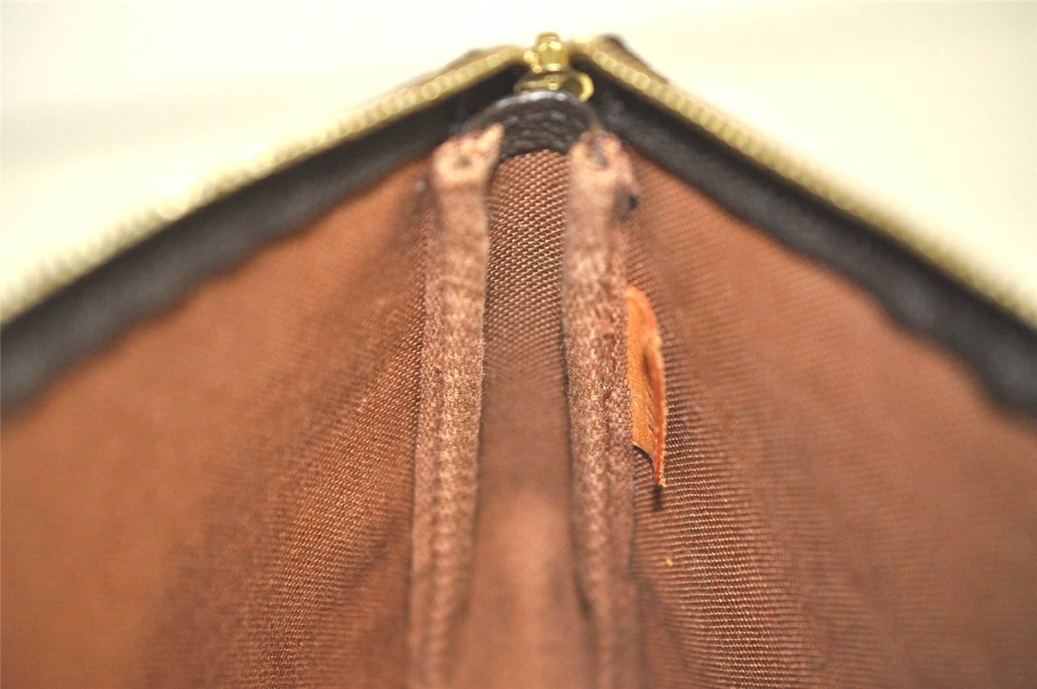 Authentic Louis Vuitton Monogram Pochette Accessoires Pouch M51980 LV 5360K