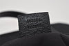 Authentic GUCCI Charmy Shoulder Tote Bag GG Canvas Leather 163288 Black 5361I