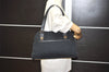 Authentic GUCCI Charmy Shoulder Tote Bag GG Canvas Leather 163288 Black 5361I