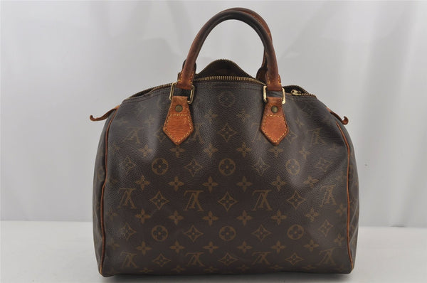 Authentic Louis Vuitton Monogram Speedy 30 Hand Boston Bag M41526 LV Junk 5362J