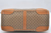 Authentic GUCCI Vintage Micro GG PVC Leather 2Way Shoulder Hand Bag Brown 5362K