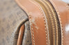 Authentic GUCCI Vintage Micro GG PVC Leather 2Way Shoulder Hand Bag Brown 5362K