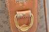Authentic GUCCI Vintage Micro GG PVC Leather 2Way Shoulder Hand Bag Brown 5362K