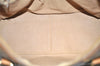 Authentic GUCCI Vintage Micro GG PVC Leather 2Way Shoulder Hand Bag Brown 5362K