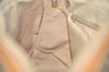 Authentic GUCCI Vintage Micro GG PVC Leather 2Way Shoulder Hand Bag Brown 5362K