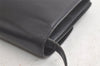 Authentic CELINE Vintage Shoulder Cross Body Bag Purse Leather Black 5363K