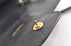 Authentic CELINE Vintage Shoulder Cross Body Bag Purse Leather Black 5363K