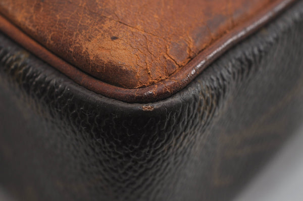 Authentic Louis Vuitton Monogram Porte Documents Voyage M53361 Briefcase 5364J