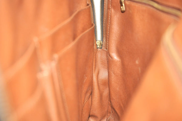 Authentic Louis Vuitton Monogram Porte Documents Voyage M53361 Briefcase 5364J