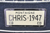 Authentic Christian Dior Vintage Shoulder Hand Bag Purse Denim Enamel Navy 5365K