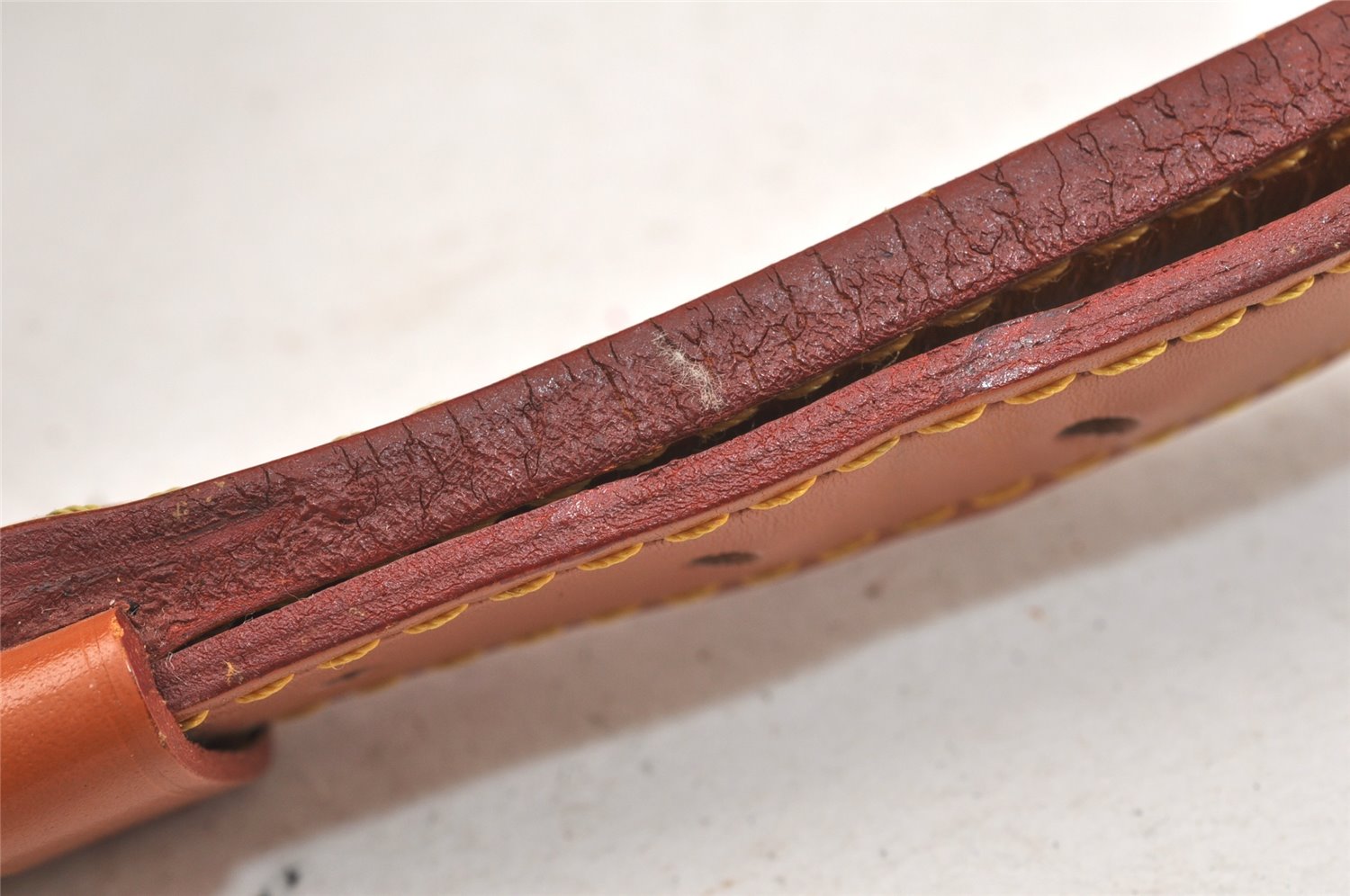 Authentic Louis Vuitton Epi Petit Noe Shoulder Drawstring Bag M44108 Brown 5366K