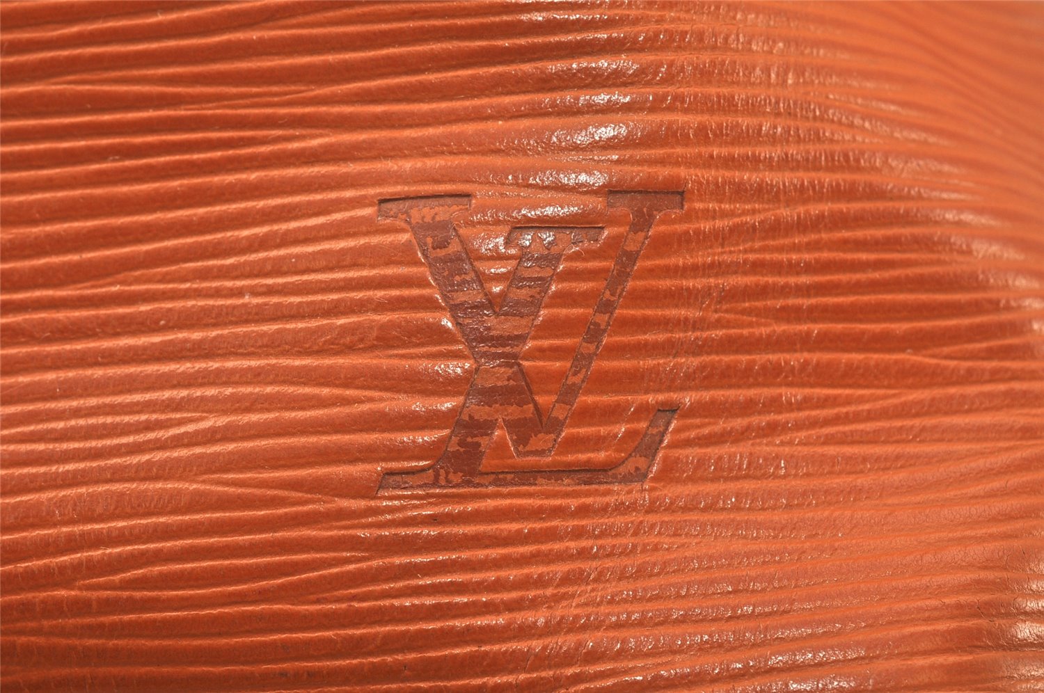 Authentic Louis Vuitton Epi Petit Noe Shoulder Drawstring Bag M44108 Brown 5366K