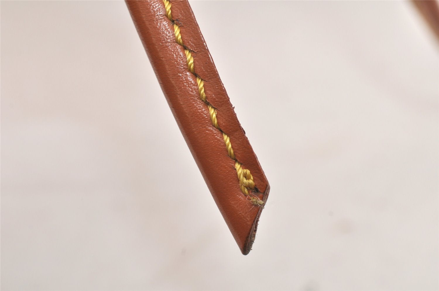 Authentic Louis Vuitton Epi Petit Noe Shoulder Drawstring Bag M44108 Brown 5366K