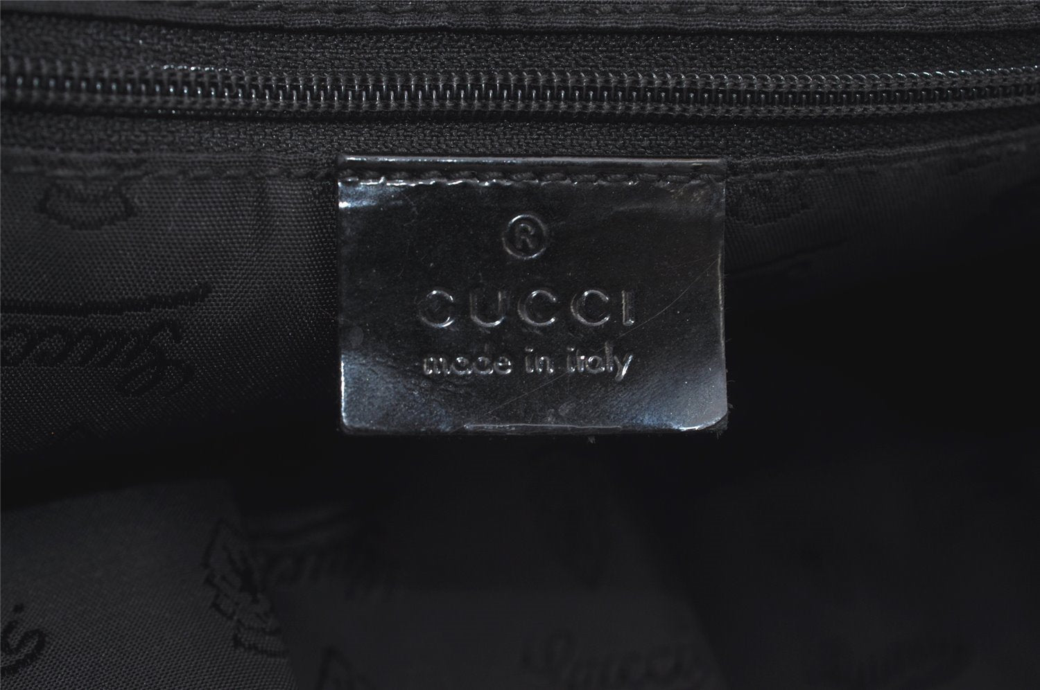 Authentic GUCCI Jolie Shoulder Tote Bag GG Canvas Enamel 211975 Brown 5367I