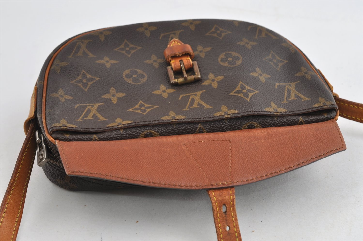 Authentic Louis Vuitton Monogram Jeune Fille PM M51227 Shoulder Cross Bag 5369I