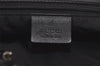 Authentic GUCCI Vintage Shoulder Tote Bag GG Canvas Leather 31244 Black 5370I