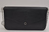 Auth Louis Vuitton Epi Pochette Felicie Chain Shoulder Bag Black M62648 LV 5371J