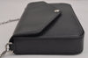 Auth Louis Vuitton Epi Pochette Felicie Chain Shoulder Bag Black M62648 LV 5371J