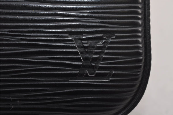 Auth Louis Vuitton Epi Pochette Felicie Chain Shoulder Bag Black M62648 LV 5371J