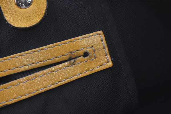 Authentic GUCCI Vintage Shoulder Tote Bag GG PVC Leather 189896 White 5372I