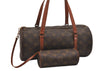 Authentic Louis Vuitton Monogram Papillon 30 Hand Bag Old Model LV 5372J