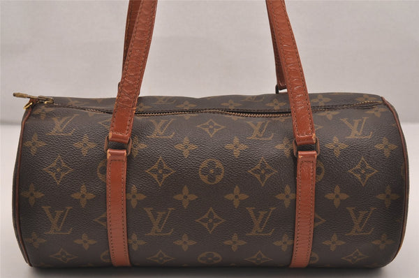 Authentic Louis Vuitton Monogram Papillon 30 Hand Bag Old Model LV 5372J