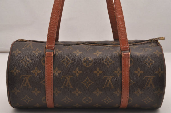 Authentic Louis Vuitton Monogram Papillon 30 Hand Bag Old Model LV 5372J