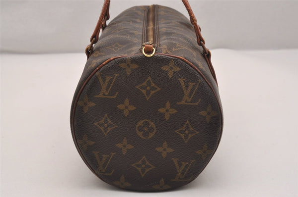 Authentic Louis Vuitton Monogram Papillon 30 Hand Bag Old Model LV 5372J