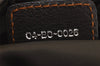 Authentic Christian Dior Trotter Hand Boston Bag Canvas Leather Brown 5373J
