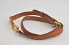 Authentic Louis Vuitton Leather Shoulder Strap Beige 28.3-32.7" LV 5373K