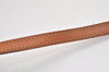 Authentic Louis Vuitton Leather Shoulder Strap Beige 28.3-32.7" LV 5373K