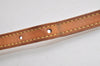 Authentic Louis Vuitton Leather Shoulder Strap Beige 28.3-32.7" LV 5373K