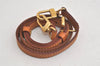 Authentic Louis Vuitton Leather Shoulder Strap Beige 28.3-32.7" LV 5373K