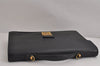 Auth Louis Vuitton Epi Porte Documents Bandouliere Briefcase M54462 Black 5374J