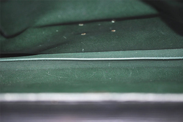 Auth Louis Vuitton Epi Porte Documents Bandouliere Briefcase M54462 Black 5374J