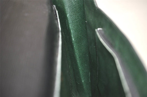 Auth Louis Vuitton Epi Porte Documents Bandouliere Briefcase M54462 Black 5374J