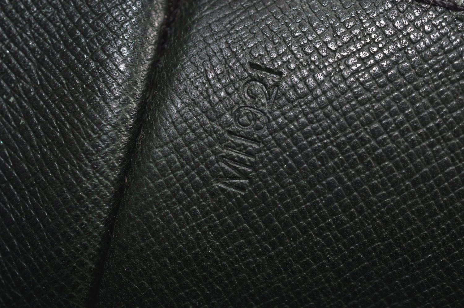 Auth Louis Vuitton Epi Porte Documents Bandouliere Briefcase M54462 Black 5374J