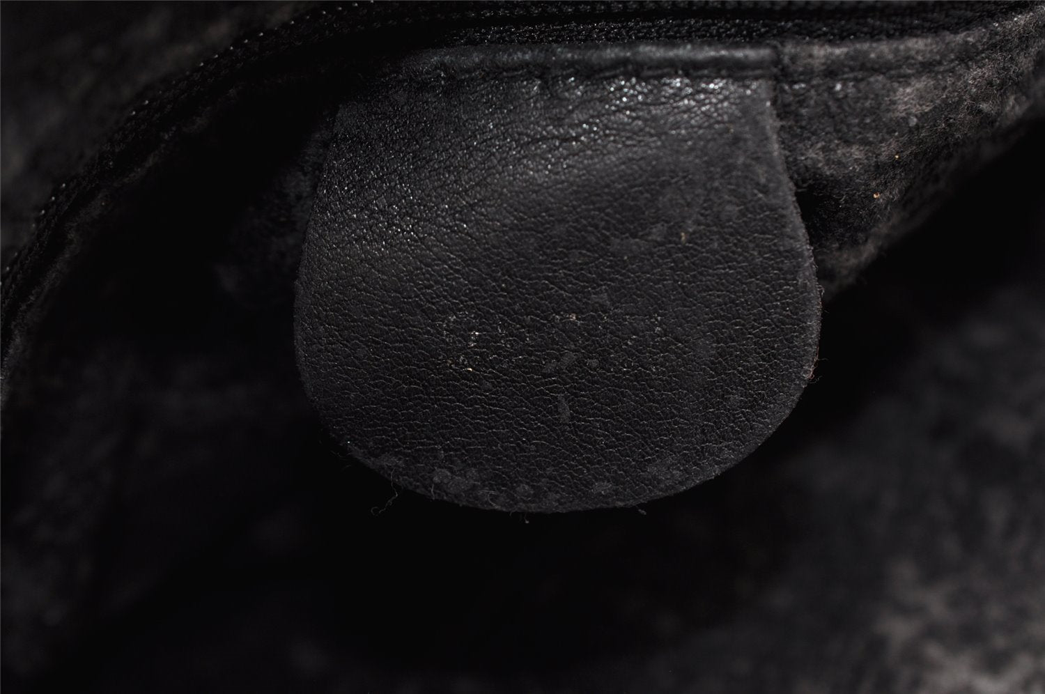 Authentic GUCCI Bamboo 2Way Shoulder Hand Bag Leather Black Junk 5376I